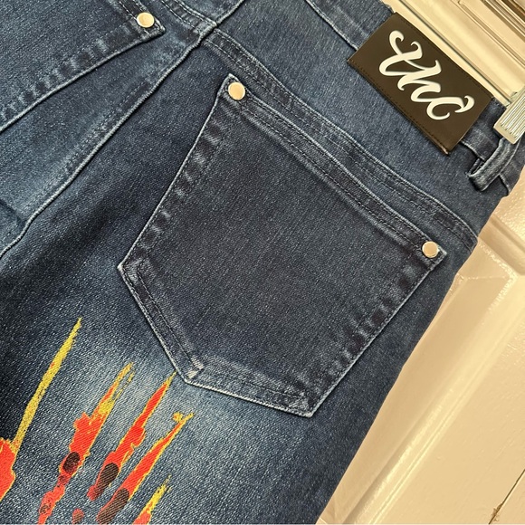 THC The Hideout Clothing Co Jahknow War Memory Jeans in Size 30 - Picture 7 of 15